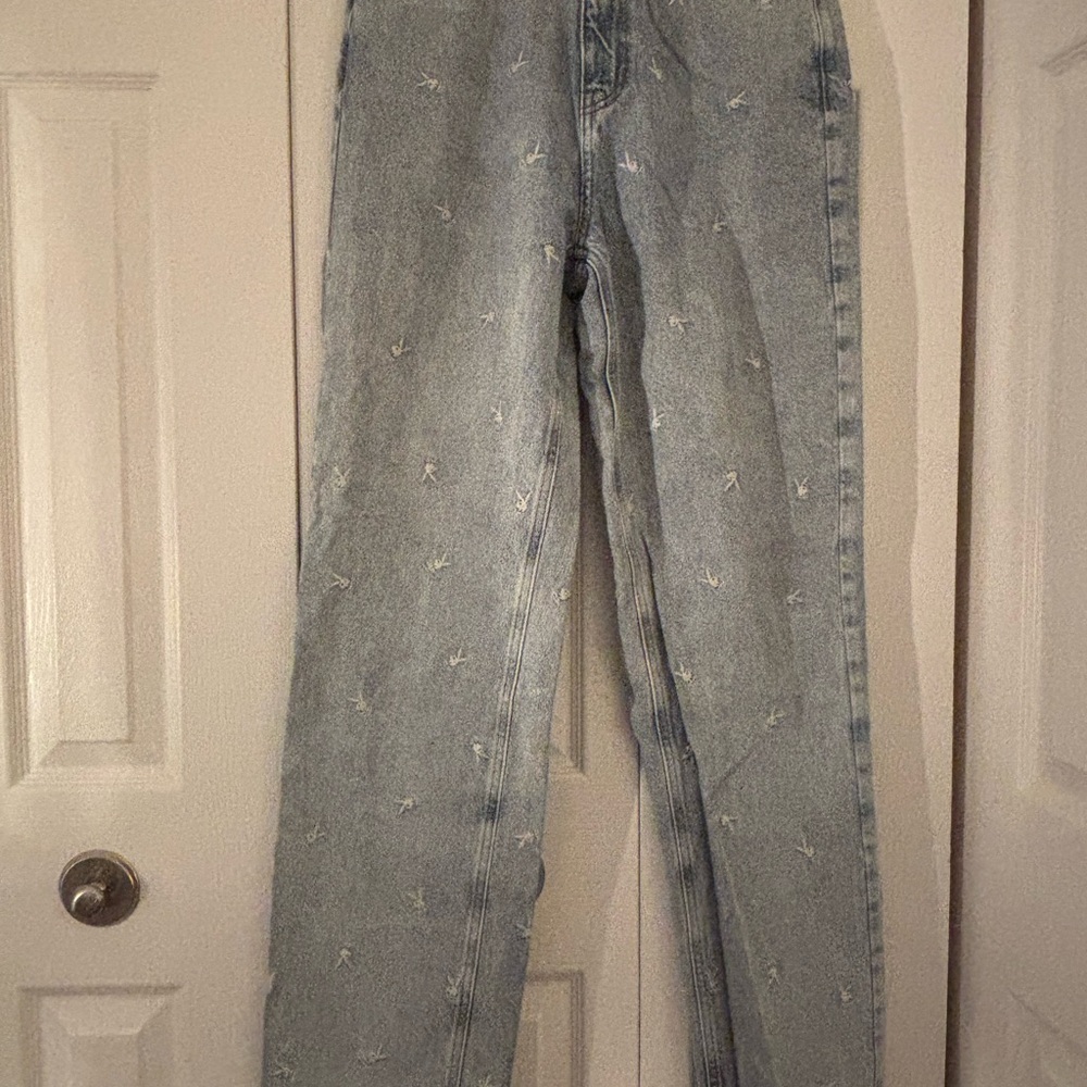 PLAYBOY Light Wash Straight Leg Jeans